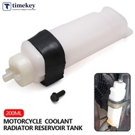 TME  Universal Motorcycle Engine Water Tank Antifreeze Overflow Bottle Kettle 200ml For 150cc 200cc 