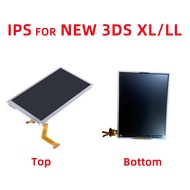 IPS LCD FOR NEW 3DS XL LL upper and lower screens new 3dsxl top screen new3dsll bottom screen