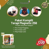 TERBARU PAKET KOMPLIT SABUK 256 MAGNET TERAPI PINGGANG TERAPI LUTUT