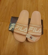有貨  直接出價     ❤️4000評分❤️（粉紅色）Authentic 正版 未剪吊牌 全新 fila slipper sandals 女裝拖鞋 EU39.5 內長24-24.5cm