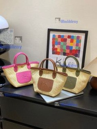 Longchamp 龍驤Le Pliage Collection草編包