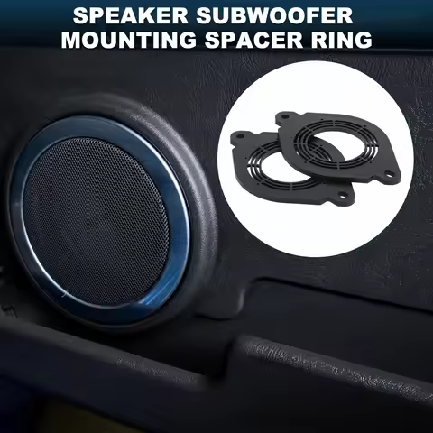UXCELL Speaker Spacer Ring Midrange Speaker Spacer Adapter for Mazda ABS 2 Pcs