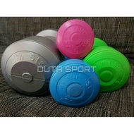 CONTENTS 2PCS - dumbbell / plastic barbell / dumbbell 1kg 1kg win star color