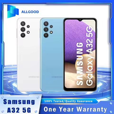 Unlocked Samsung A32 5G Mobile Phone 6.5" 4GB 128GB NFC 48MP Camera Octa-Core Original Android Smart