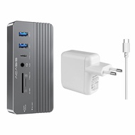 ACASIS Hub 10 trong 1 Ổ cứng USB C M.2 Vỏ SSD USB-C Gen2 10Gbps Vỏ SSD PCIe M2 SATA NVME NGFF 5Gbps