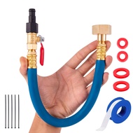 Flush Hose Fitting Kit for Yamaha,PWC WaveRunner/Sport Jet Boat Flush Fitting Blue Kit Compatiable F