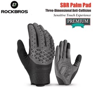 Rockbros Gloves Full Finger Motorcycle Gloves Original Bicycle Gloves