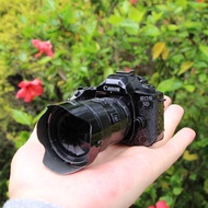 Bofengweishangmao Crazy Canon 5 SLR กล้องถ่ายรูปปริศนา3D โมเดลจิ๊กซอว์โลหะ