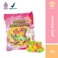 Permen waisun fruit/ permen mix fruit/ mix jelly 1kg