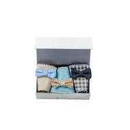 [Direct from Japan] Japanese originated baby brand MARLMARL "olce box for boys " baby apron 3 assembled gift boxes