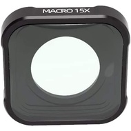 15X Macro Lens for GoPro Hero 9 Black/Hero 10 Black/Hero 11 Black Sport Action Camera Close-Up Filter for HERO9 HERO10 HERO11 Black