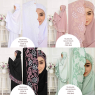 HOT PRODUCT TELEKUNG SITI KHATIJAH SULAM DAUN + FREE GIFT (pre-order)