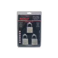 SOLO No.5508 กุญแจบ้าน กุญแจโซโล กุญแจสแตนเลส ลูกกุญแจแบบพิเศษ ป้องกันกุญแจผี