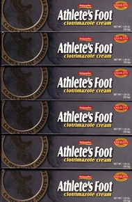 6 Natureplex Athlete's Foot Antifungal Cream Clotrimazole 1% Jock Itch, 1.25oz