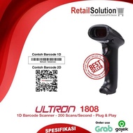 New product Ultron 1808 1D Handheld Bare Scanner USB