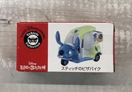 《GTS》純日貨 多美 TOMICA 東京迪士尼 限定 史迪奇 披薩外送機車 摩托車