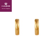 HABIB Oro Italia Kalina Gold Earring, 916 Gold