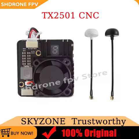 SKYZONE TX2501 CNC 5.8Ghz 2.5W High Power VTX Video Transmitter with CNC Case and Fan for FPV Racing