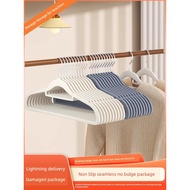 hanger 100 Flocking Hangers Household Clothes Hangers Special Wardrobe Storage Racks for Finishers N