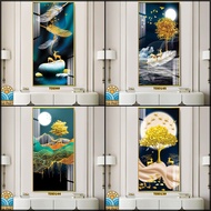 PAINTING OF GUONG CO FRAME GIA RE IN HCM CUU NGO DEER KIM MONEY