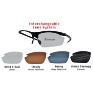 Vision Therapy Eyewear (Universal with Polarized Interchangeable Lens)