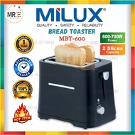 Milux 2 Slices Bread Toaster MBT600 烤面包机 Pembakar Roti