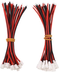 20pair 24AWG JST PH2.0 Male and Female 2pin Connector Cable for Battery JJRC H36 H67 Blade Inductrix