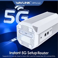 Wavlink AX3000M Dual Band 5G 2.4G NR CPE Mesh Router Wifi 6 Router With Nano SIM Slot Easy Setup