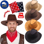 Cowboy Hat - Adult American Cowboy Hat - Imported Cowboy Hat - Cowboy Hat Unisex Zig ZagTALI - Men's
