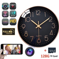 [HH6F] 3Tech mall 1080P HD Mini Camera IP Wireless WiFi CCTV Wall Clock Home Security Camera Video R