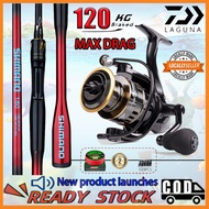 2026 NEW Fishing Rod Set Spinning Rod Joran Pancing 1 Set Reel Spinning Reel Jigging Rod Fishing Set