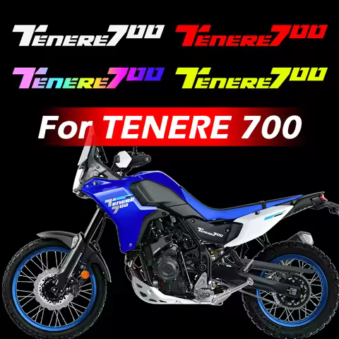 For Tenere 700 TENERE 700 XTZ T7 T700 Adventure Motorcycle Reflective Stickers Moto Body Fuel Tank V