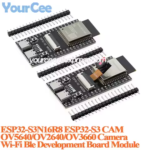 ESP32S3 ESP32-S3 WROOM N16R8 CAM Development Core Board Module OV2640/5640/OV3660 Camera Wireless Wi