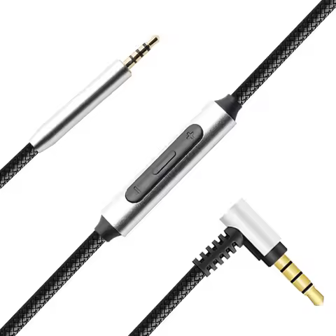 Audio Cables for Bose QuietComfort 35 QC25 QC35 QC45 NC700 OE2 OE2i Headphone Cable Replacement Cord