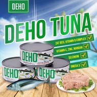 Deho chunk tuna in oil canned tuna in oil 180 grams