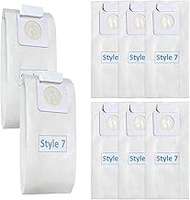 8 Pack Style 7 Vacuum bags Compatible with Bissell Upright Vacuum Cleaners, Part 32120,1739,71Y7,354