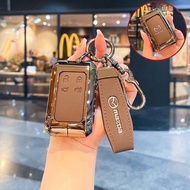 6D Anticollision Zinc Alloy Car Key Cover For Mazda EZ-6 EZ60 EV Smart Remote Keychain Car Key Case 