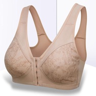 Plus Size Bra Large Full Cup Breast Brassiere Push Up Big Lingerie Front Closure Wire Free A B C D 3