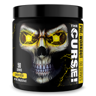 JNX The Curse Pre-Workout Lemon Rush - 50 Servings | Extreme Energy & Focus Formula |  JNX the curse