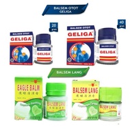 Balsem Cap Lang 20gm/40gm & Balsem Geliga 20gm/40gm