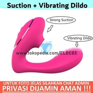 Dildo and Sucking Vibrator | Alat Bantu Masturbasi Suction Sex To
