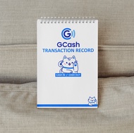GCASH Transaction Record notebook