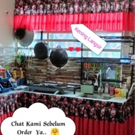 Kening Langsir, Langsir Dapur, Langsir Tingkap, Langsir Bilik