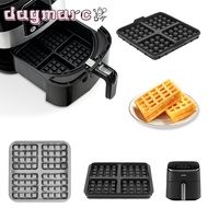DAGMARC 1pcs Waffle Baking Mold, Reusable Silicone Air Fryer Waffle Maker, Square Waffle Mould for N