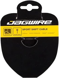 Jagwire - Sport Slick Galvanized Universal Bicycle Shifter Cable | for Road, Hybrid, Mountain, Cruiser Bike | Cables fit SRAM, Shimano, Campagnolo | Multiple Length Options