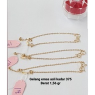 gelang emas 375 linea love UBS