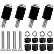 Wall Mounting Screws Bolts Fit for Samsung TV - M8 x 45mm with 25mm Long Spacers, Solid Screw Bolts 