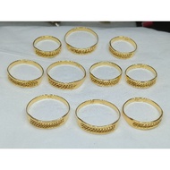 1 gram Light Gold Water Rope Trim Ring