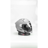 JPX NOVA X SOLID HELMET | DARK GRAY | NOVA-X DOUBLE VISOR