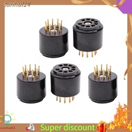 sanhui9Pin Vacuum Tube Socket Testing Saver for 6DJ8 12AX7 ECC83 B339 CV492 6L13 12AU7 ECC82 B329 Hi